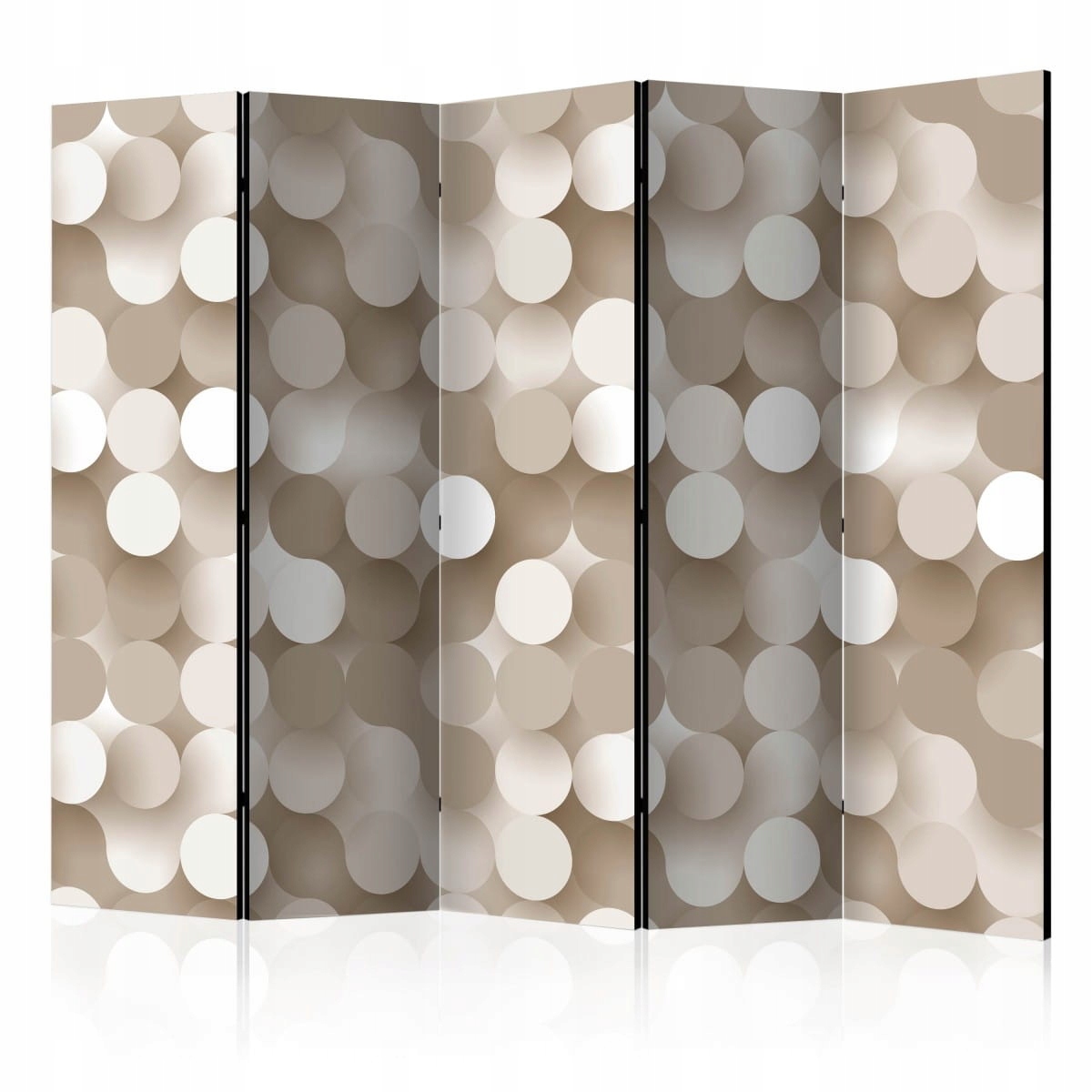 Parawan 5-częściowy - Złota sieć II