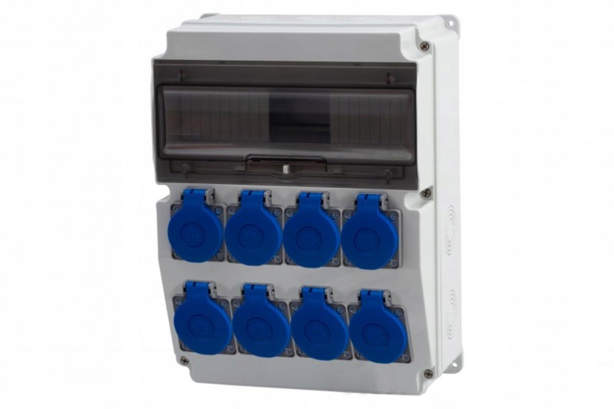 Rozvádzač Caja 8x230V 12M IP65
