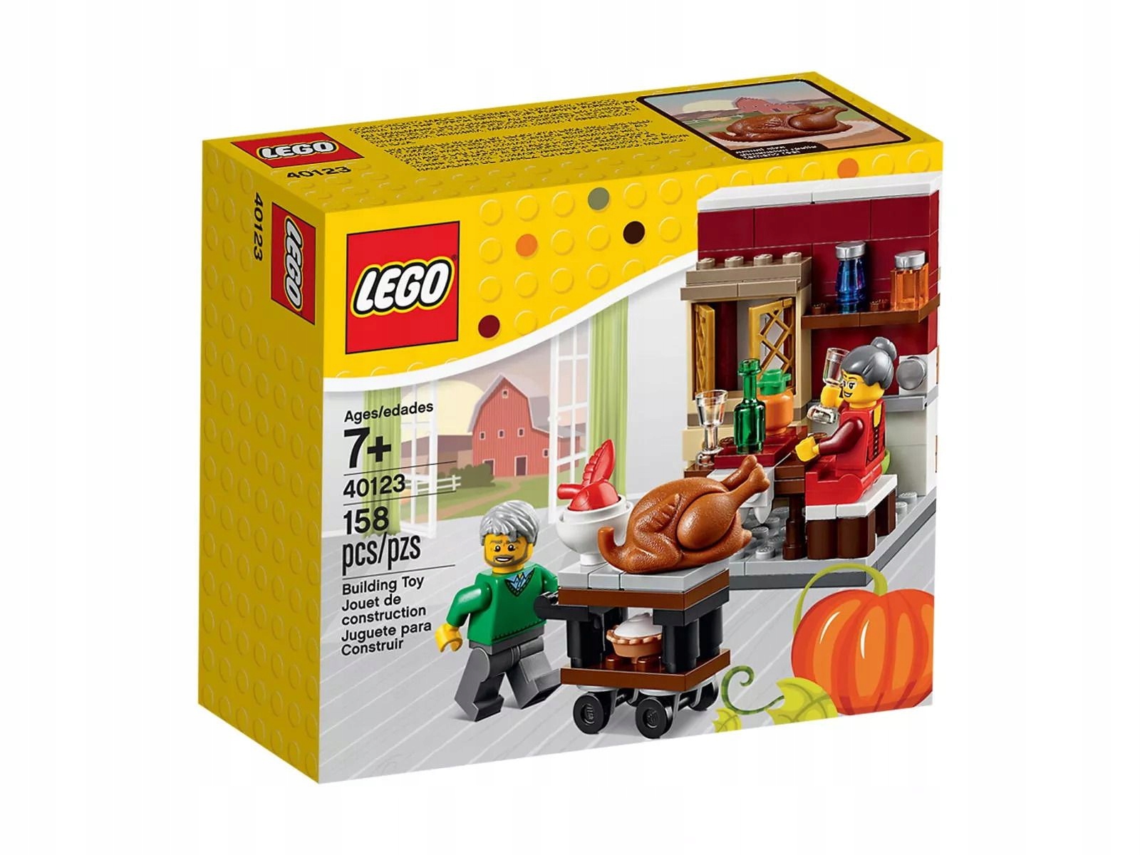 nový Lego Creator 40123 Hostina k Dni díkůvzdání Misb 2015