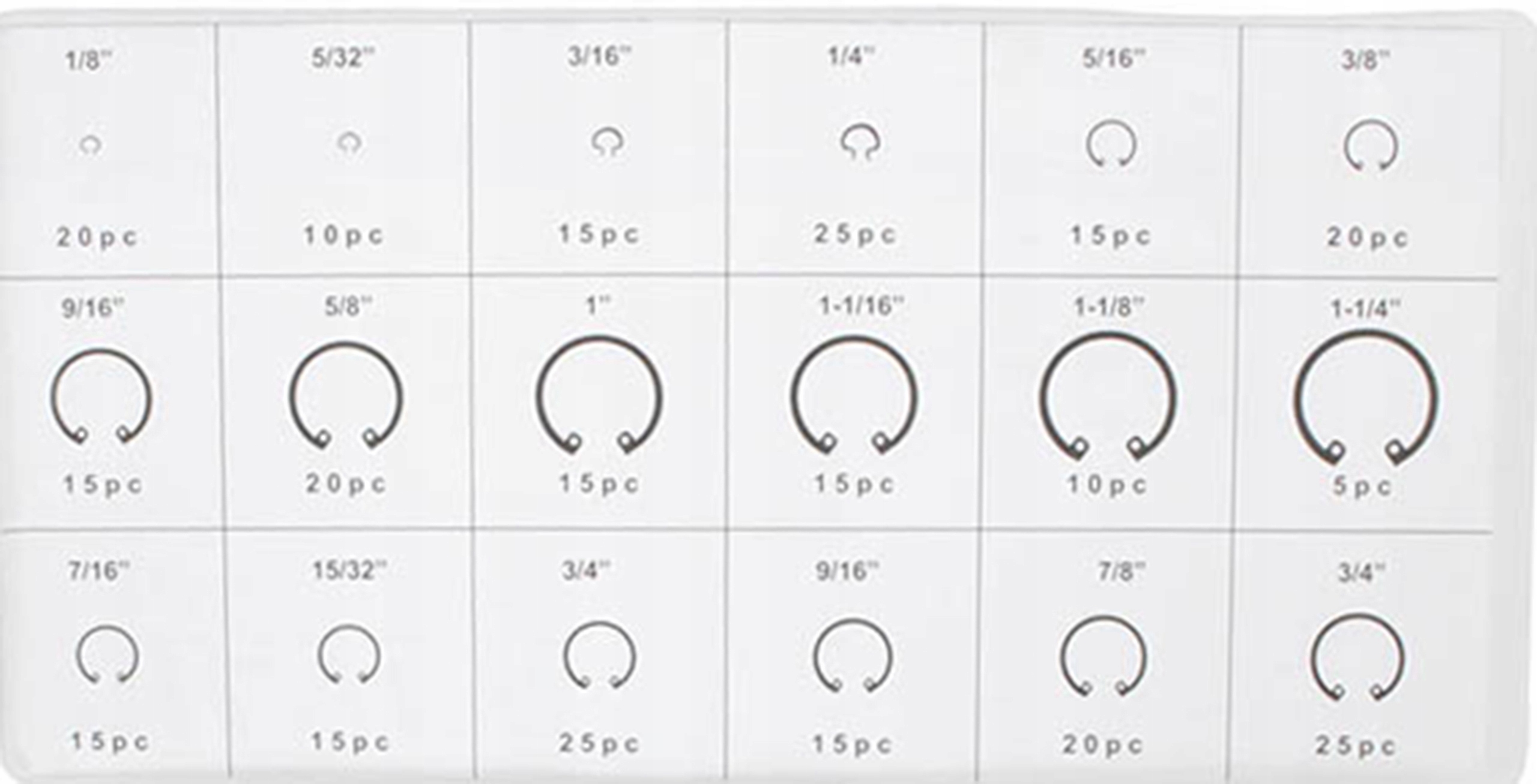 SEGERY PIERŚCIENIE OSADCZE SEGERA WEWNĘTRZNE 300SZ Marka Falcon