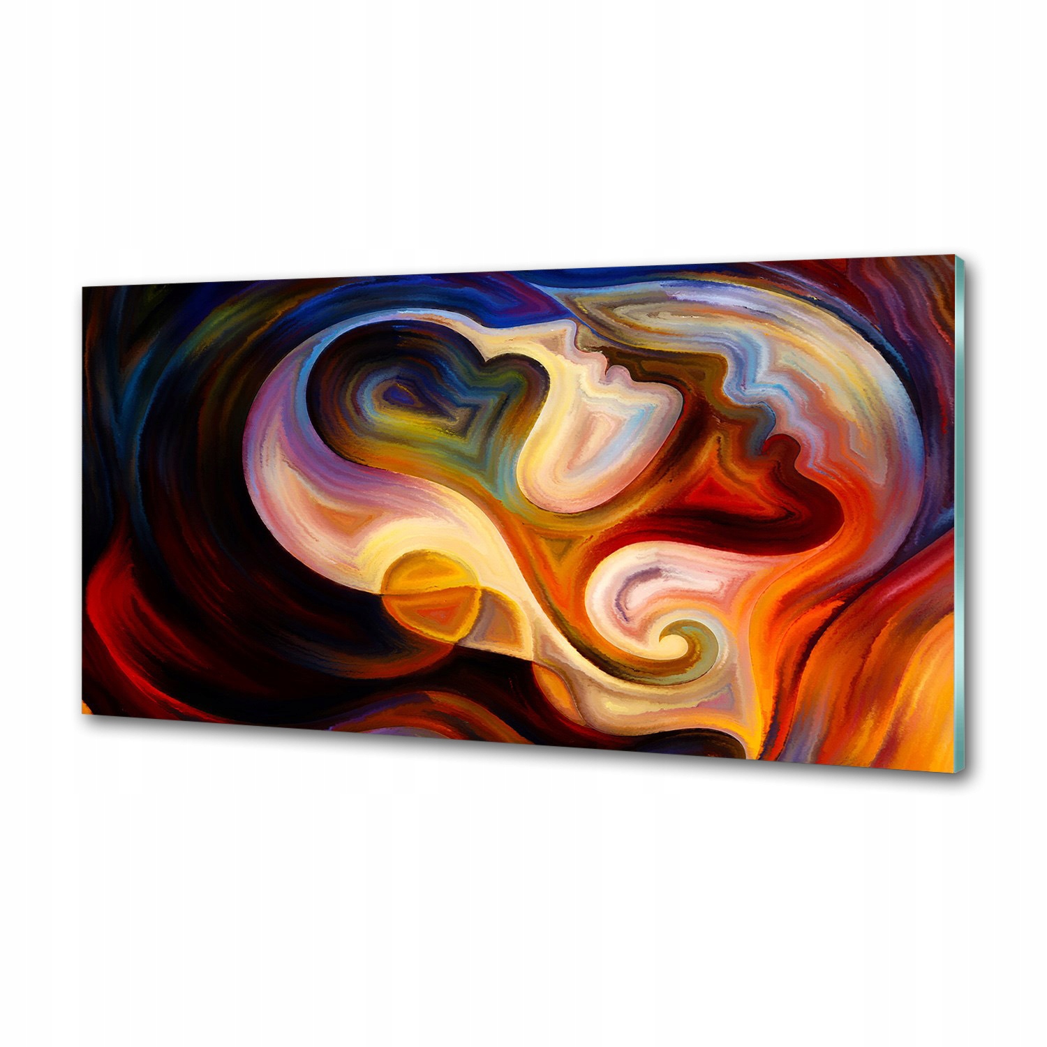 Panel dekor sklo Abstrakcia 100x50 cm Lepidlo
