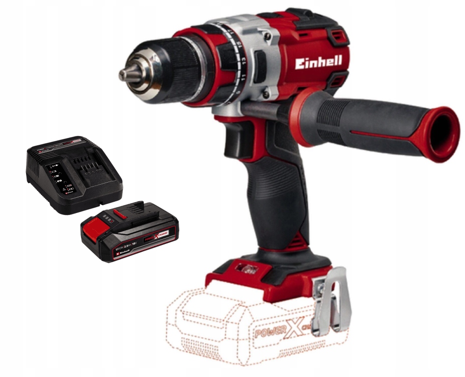 Einhell Aku Vrtačka Bl Te-cd 18 Bl 4513850 Sada Akumulátor 2,5AH