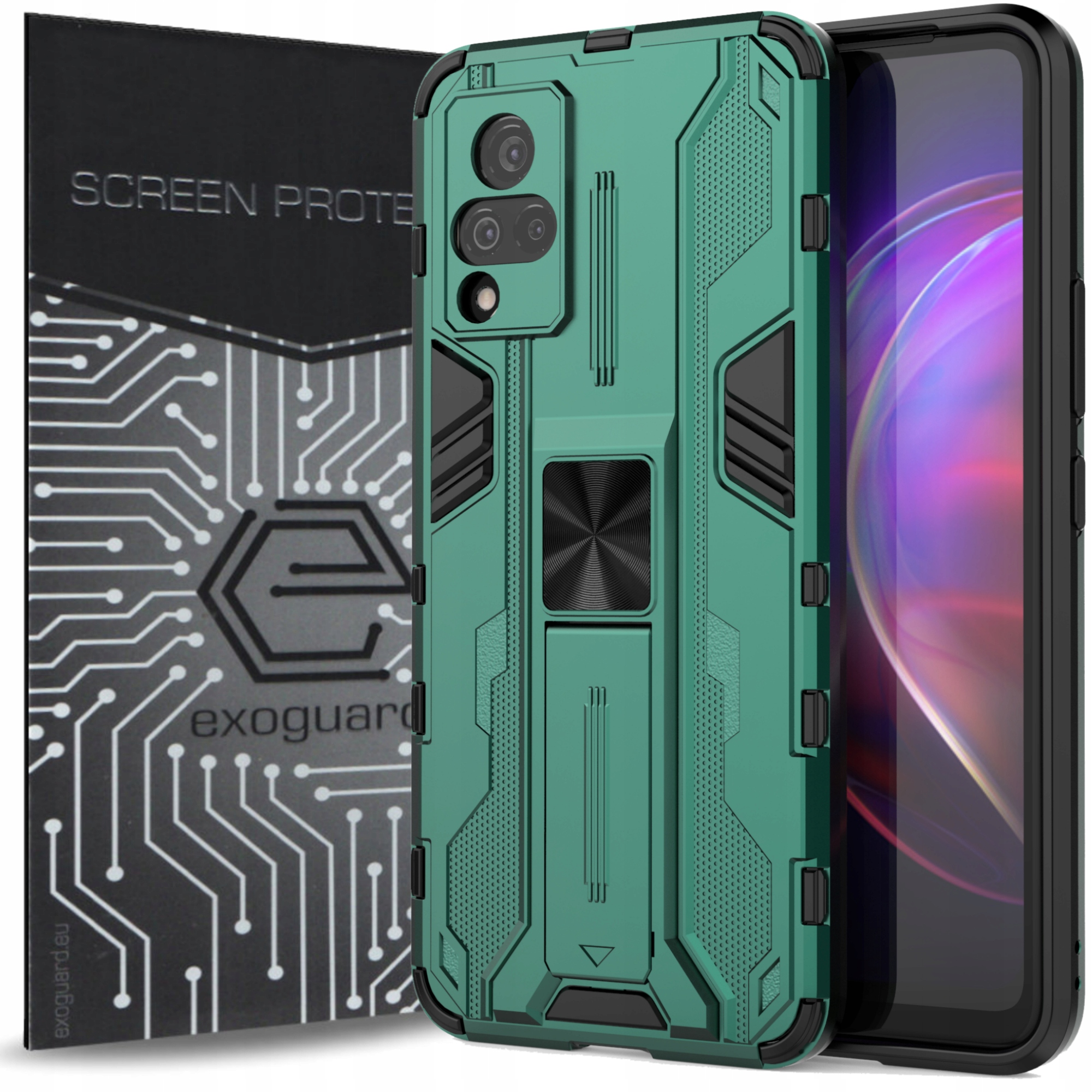 

Case Obudowa Etui Pancerne Szkło do Vivo V21 5G