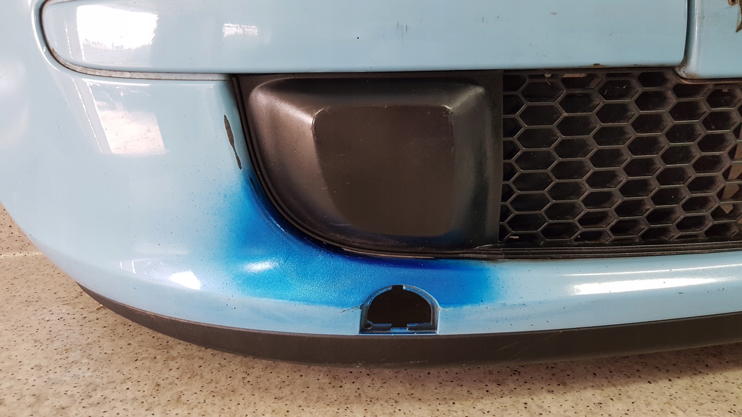 FIAT 500 2009 - bumper front 9950