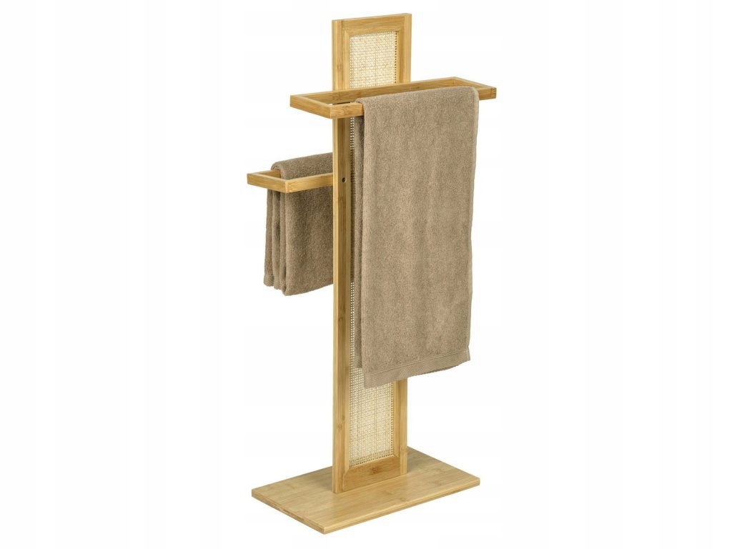 Stojan na uteráky Allegre Bamboo, 88 cm, Wenko