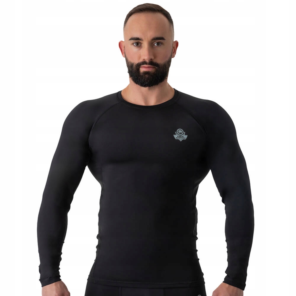 Rashguard Long Sleeve Koszulka Kompresyjna Długi Rękaw Mma Dbx Bushido M