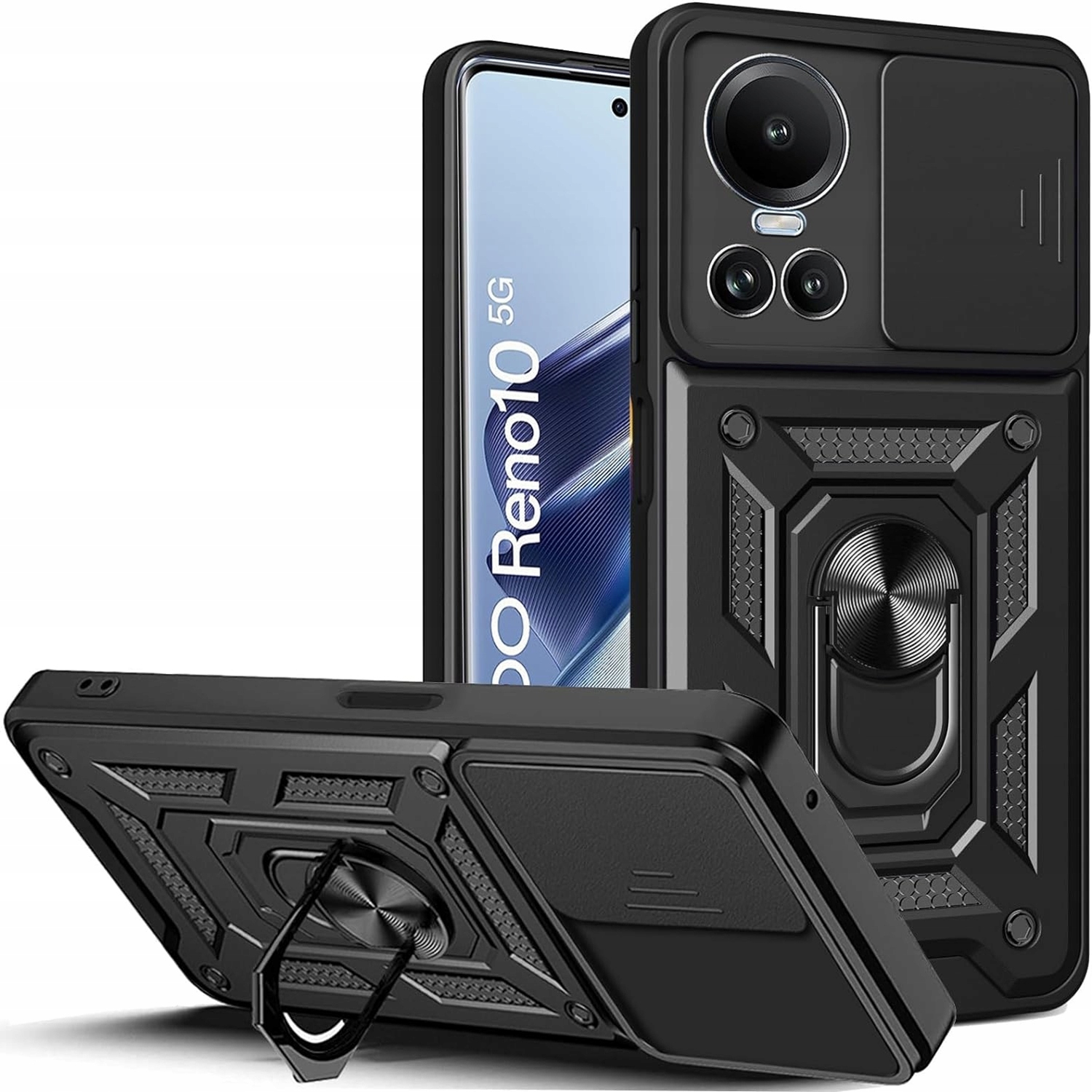 Etui do Oppo Reno 10 5G 10 Pro Pancerne +szkło