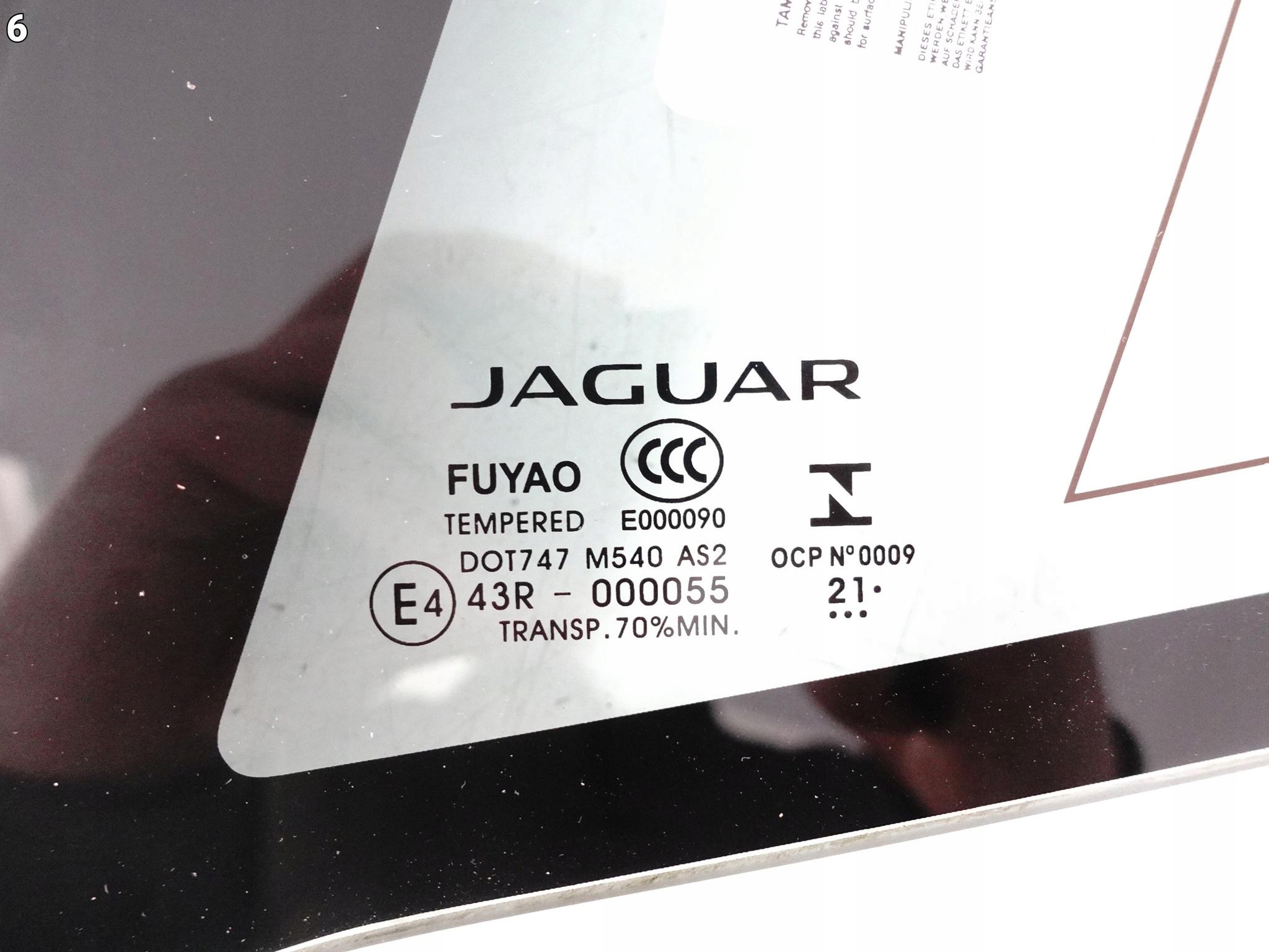 JAGUAR F-TYPE X152 COUPE 13-24 window side bodywork left rear part aerial