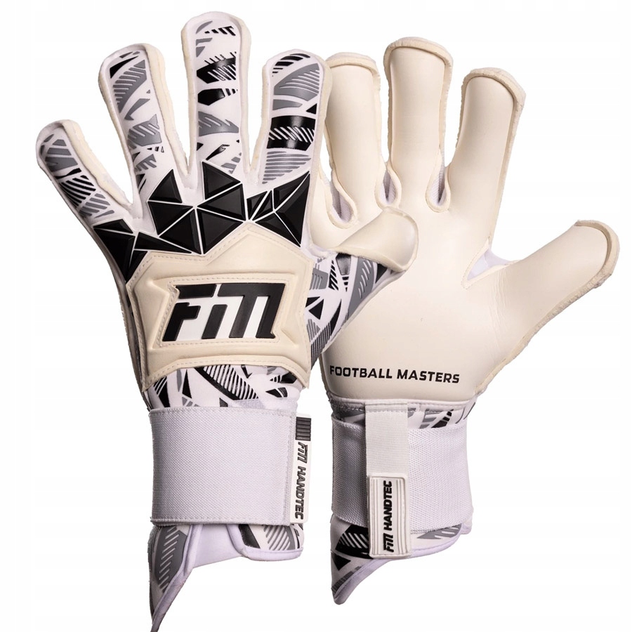 Football Masters Fm Invictus X Pro White Black (10) Unisexové rukavice Bílá