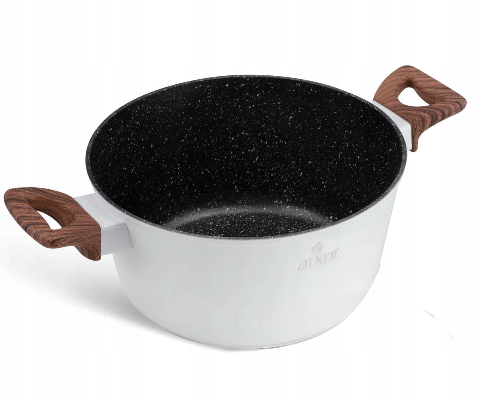 GARNKI GRANITOWE 6 ELE ZILNER WHITE LILLY ZL-8560 Marka Zilner