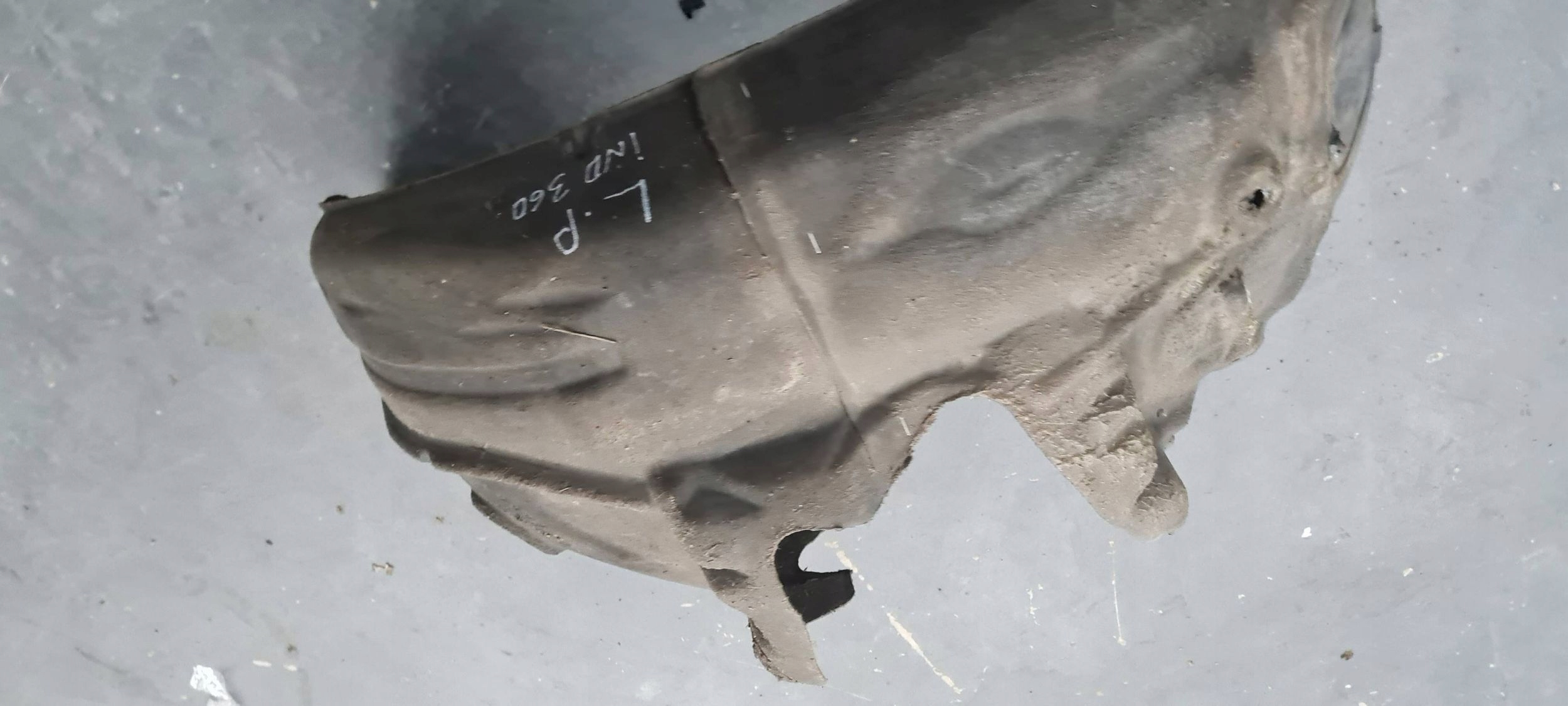 A6 C7 4G LIFT mudguard left left front MATERIAL ORG 4G0821133D