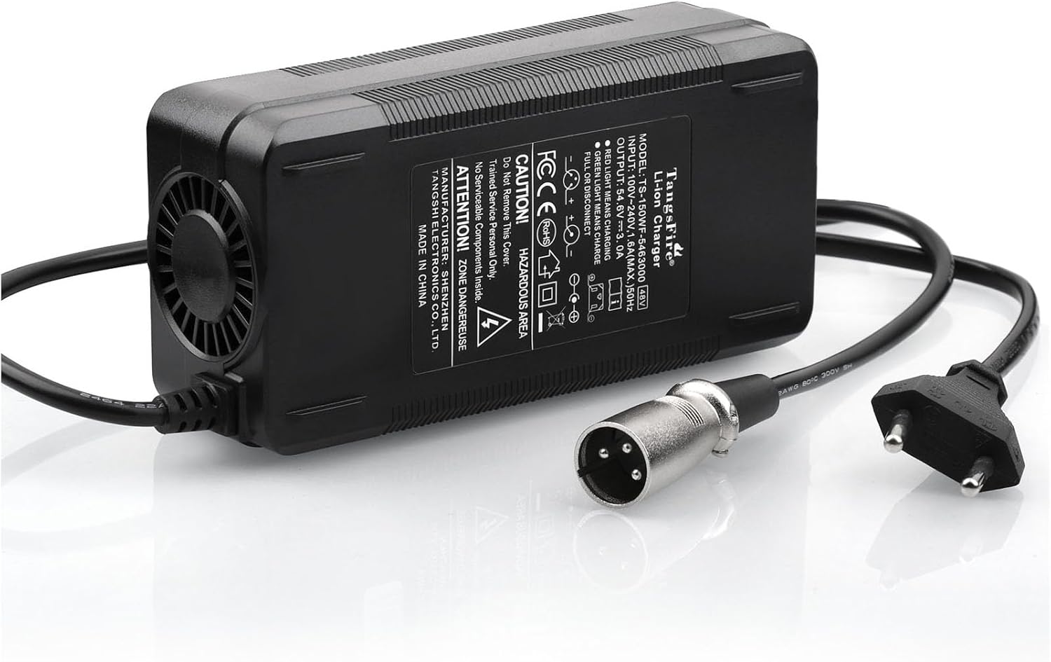 Nabíječka Pro Koloběžku 48V 54.6V 3A Xlr 3 Pin