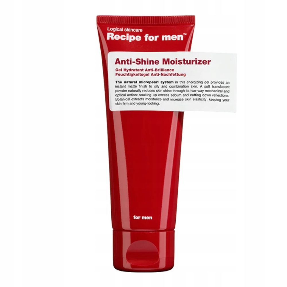 Recipe for men Matující hydratační krém pro muže 75 Ml