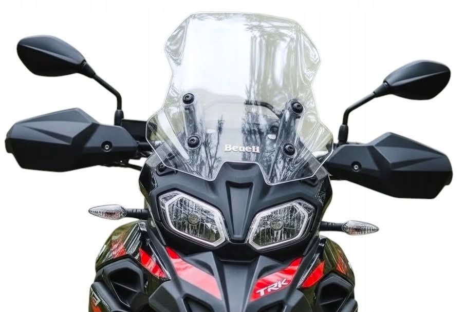 Osłony Dłoni Rąk Handbary Na Motocykl Benelli Trk 502 502X Kpl Czarne