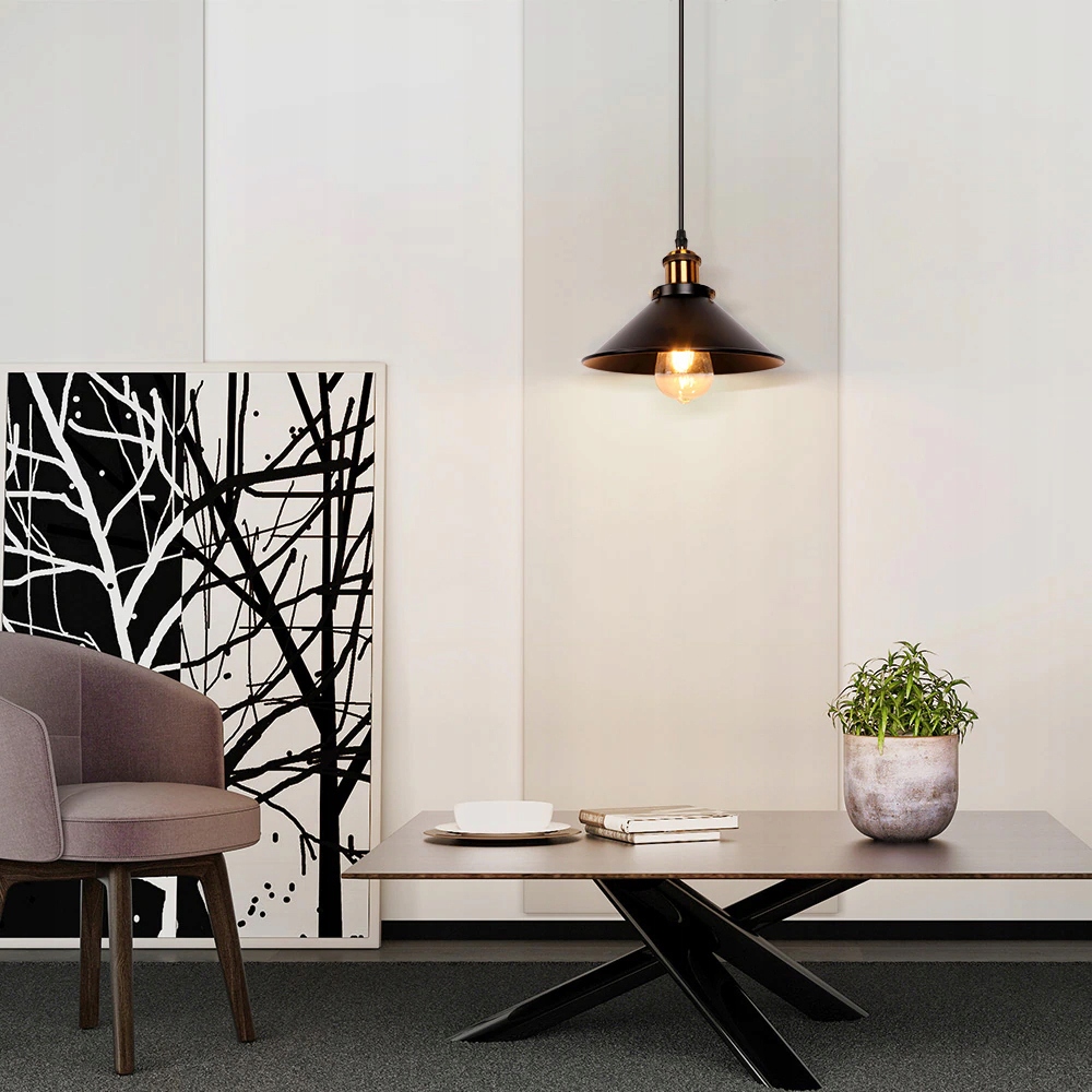 LAMPA WISZĄCA SUFITOWA ŻYRANDOL PLAFON LED Liczba punktów światła 1