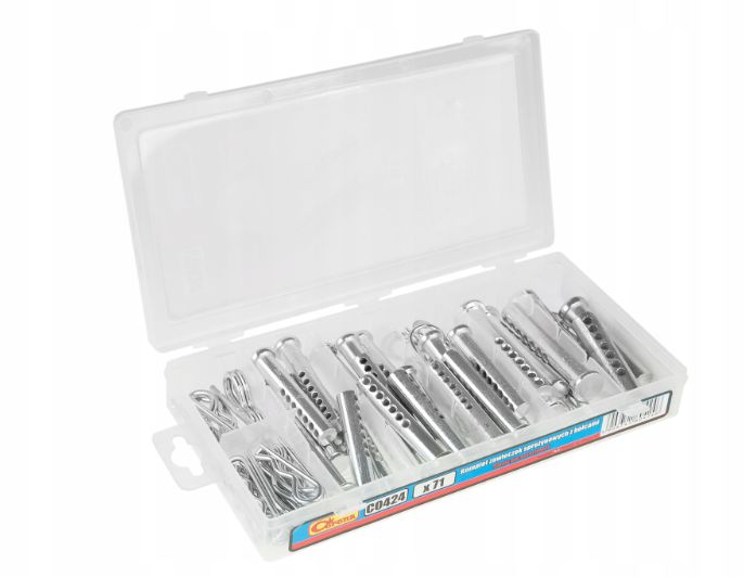 SWORZNE OTWORAMI ZAWLECZKI SPRĘŻYNOWE ZESTAW SWORZNI ZAWLECZEK SPRĘŻYNOWYCH Kod producenta C0424