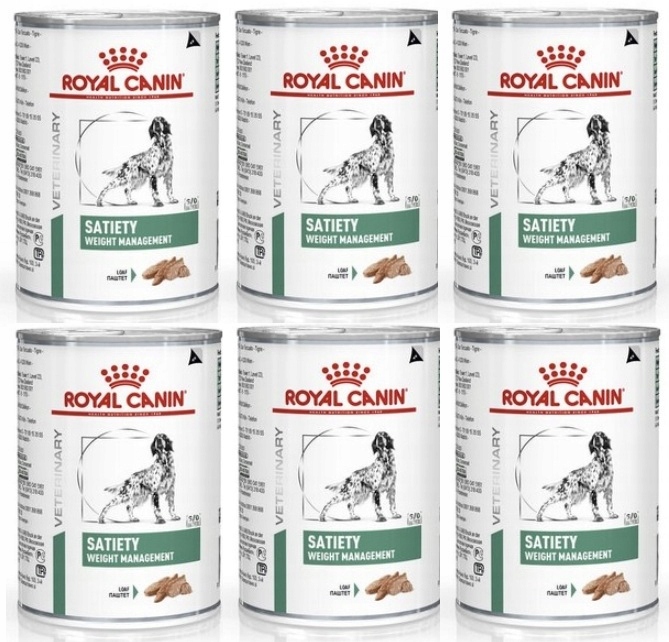Royal Canin Satiety Canine 6 x 410 g puszka