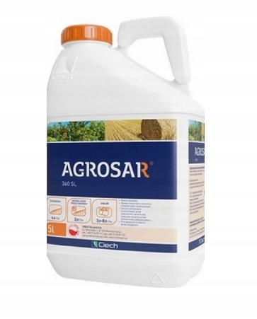 Agrosar 360SL 5L Niezastąpiony glifosat na Wszystkie Chwasty produkcja 2025