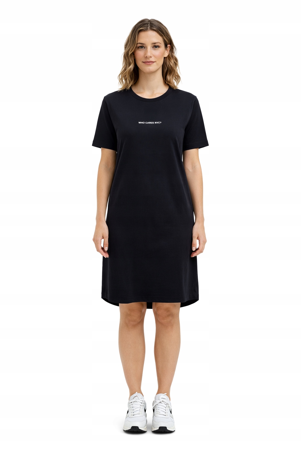 Armani Exchange Černá Bavlněná Šaty MIDI S Krátkým Rukávem Xs I3C