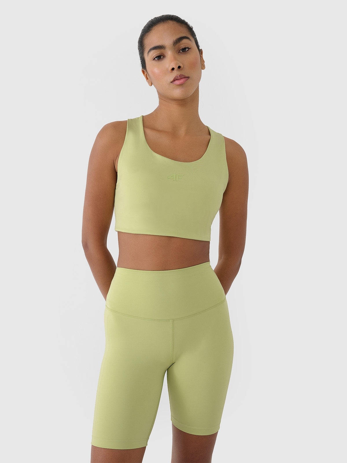 Biustonosz Damski Sportowy 4F Treningowy USBAF152 SS25 Xs