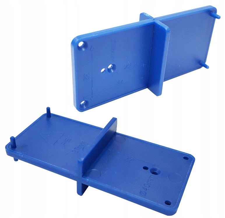 SZABLON DO MONTAŻU ZAWIASÓW MEBLOWYCH ZAWIAS MEBLE 35-40mm FT6782