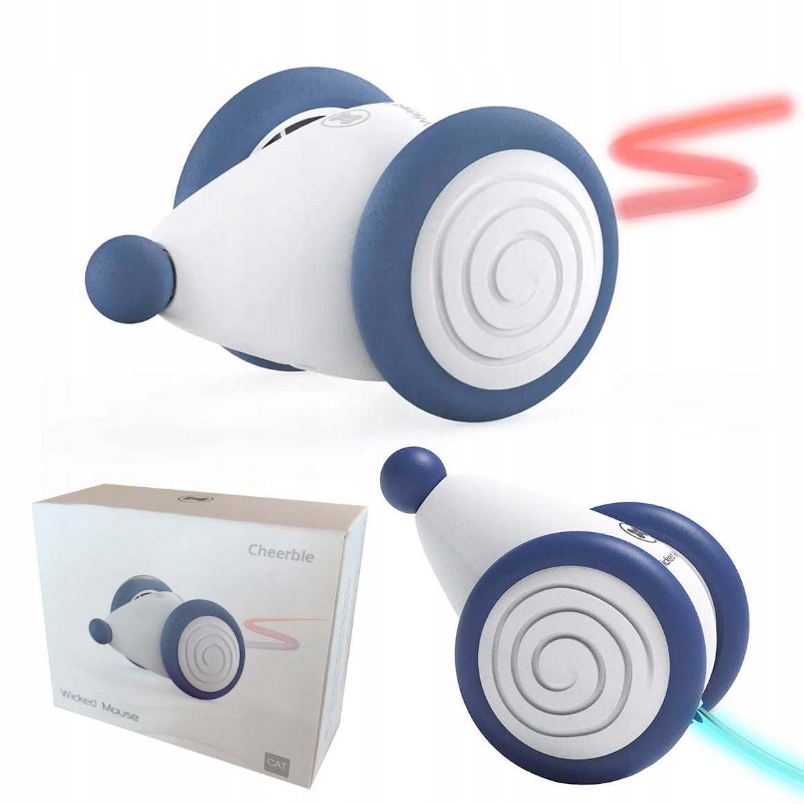 

Cheerble Interaktywna Zabawka dla Kotów akumulator