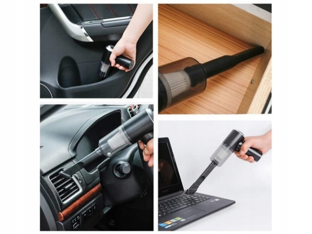 Odkurzacz samochodowy MINI USB Czarny Producent inny