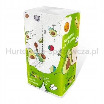 Kartika Papírový ručník Zz Avocado Decor Balíček 150 List 2 Vrstvený