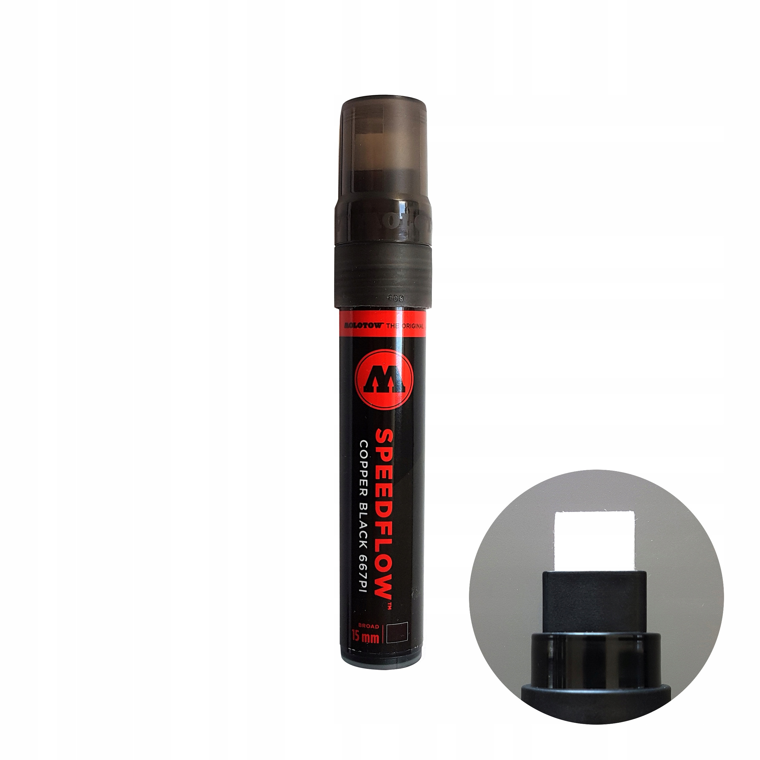 MOLOTOW Marker Speedflow Copper Black 667PI 15 mm