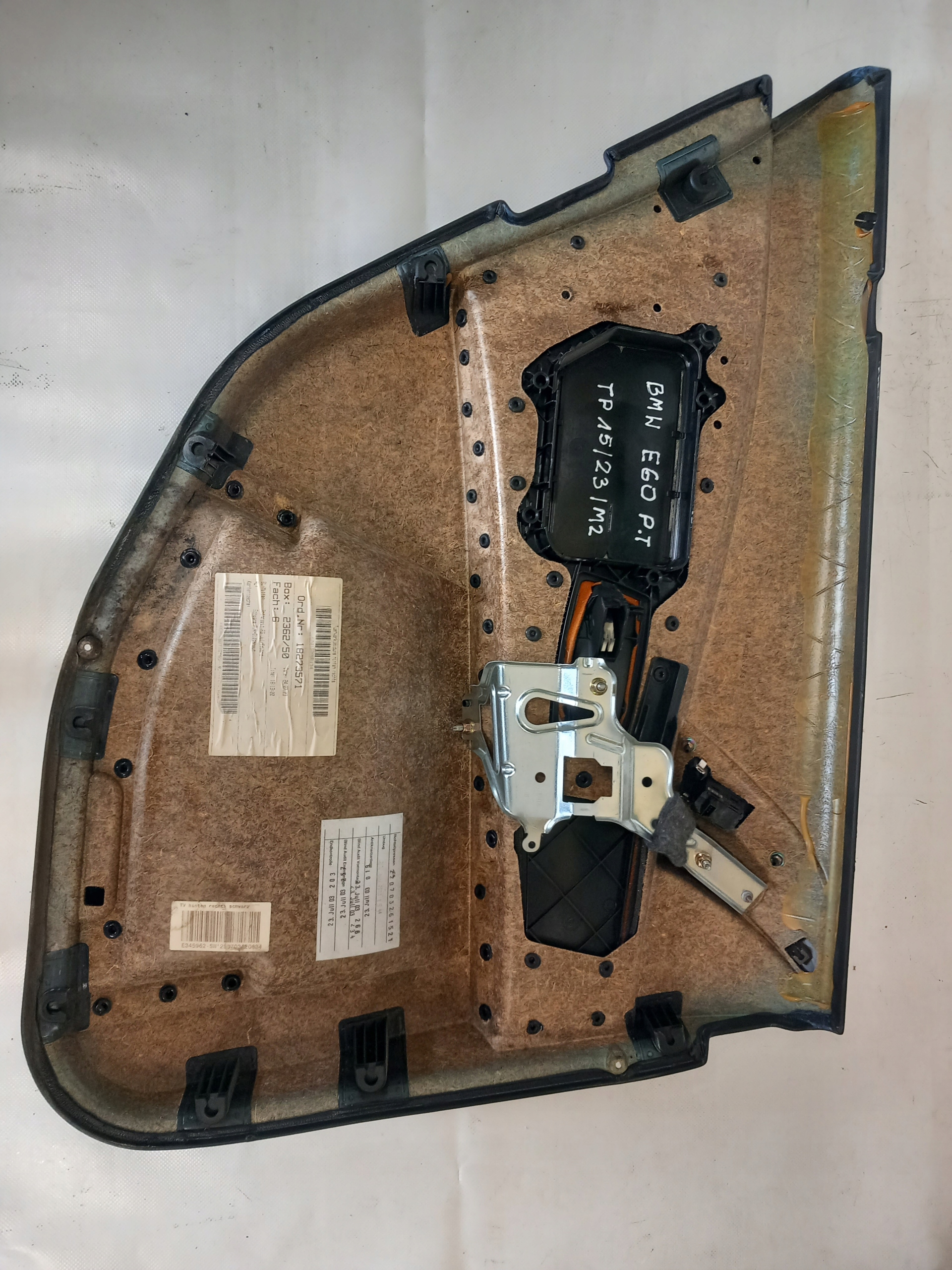 side rear right door BMW 5 E60 sedan