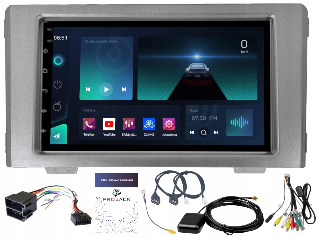 Rádio Navigace Android Auto Carplay Iveco Daily 2006-2013 6GB 128GB Sim