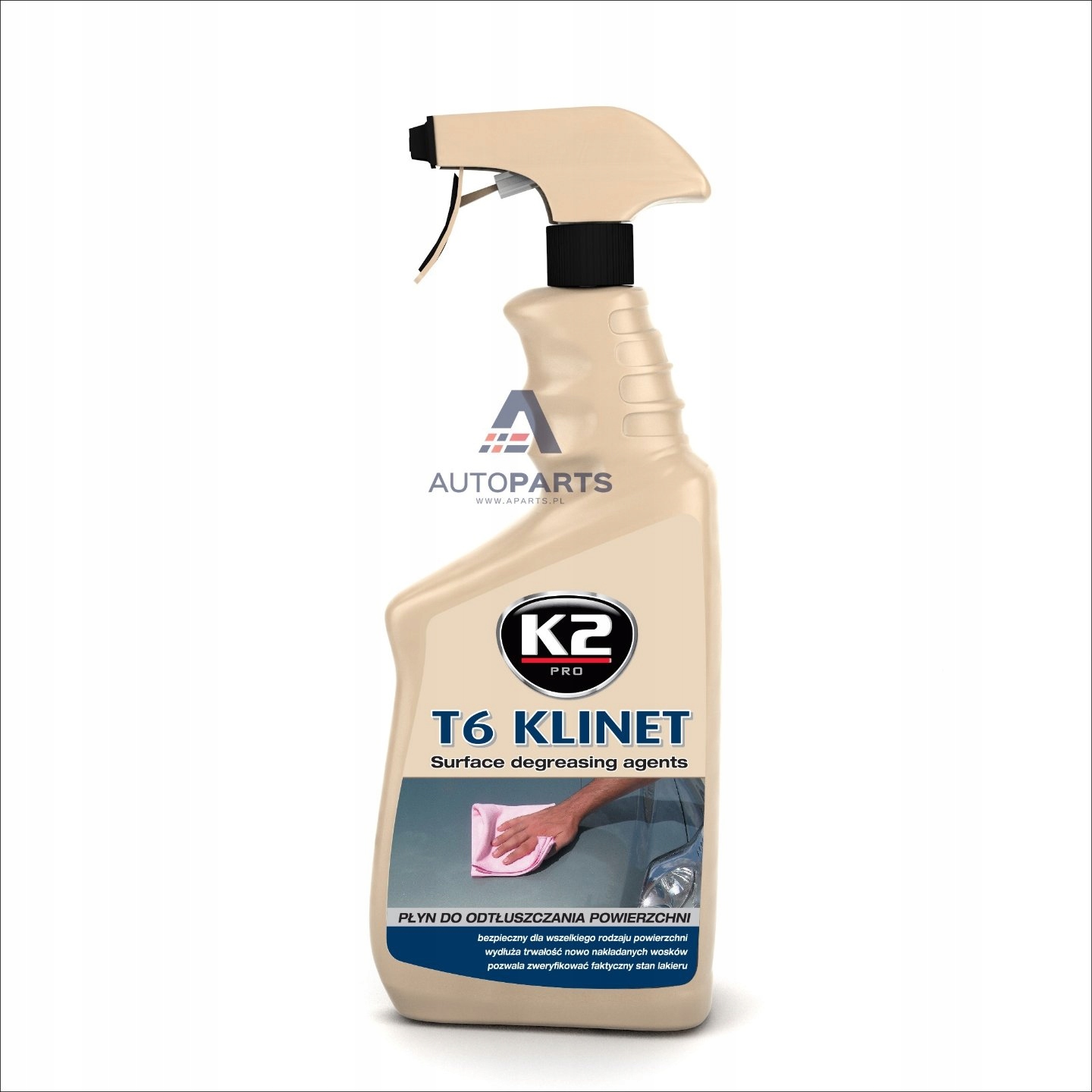 

Płyn do odtłuszczania powierzchni K2 L761 750 ml
