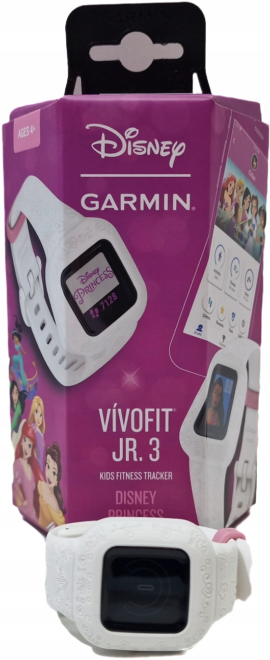 GARMIN VIVOFIT Jr. 3 Disney Księżniczki