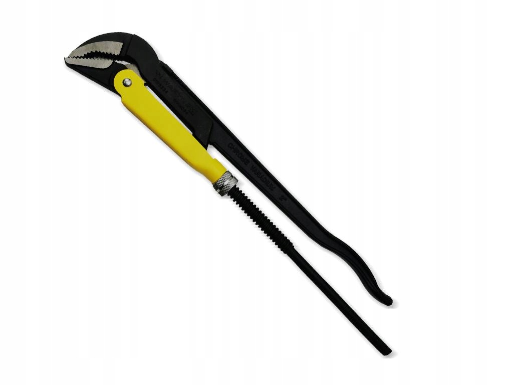 Švédske nastaviteľné kliešte na rúrky čeľustí typ 45° s maximálnym rozstupom 103 mm