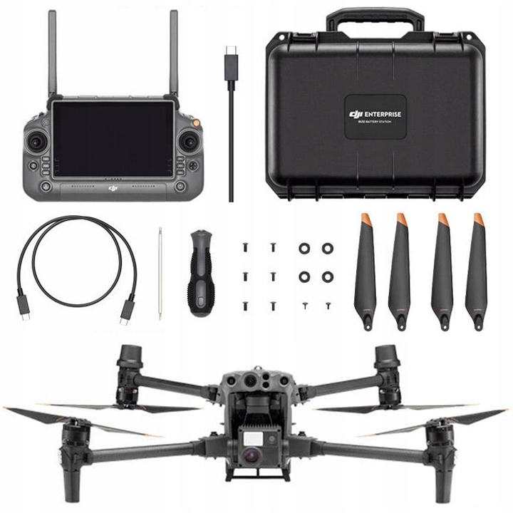 Dron Dji Matrice 30 Profesjonalny Kamera 4K IP55 41min 7km OcuSync Rc Plus