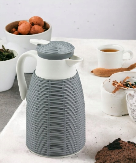 TERMOS szklany do kawy herbaty wrzątku 1L DZBANEK Marka Excellent Houseware