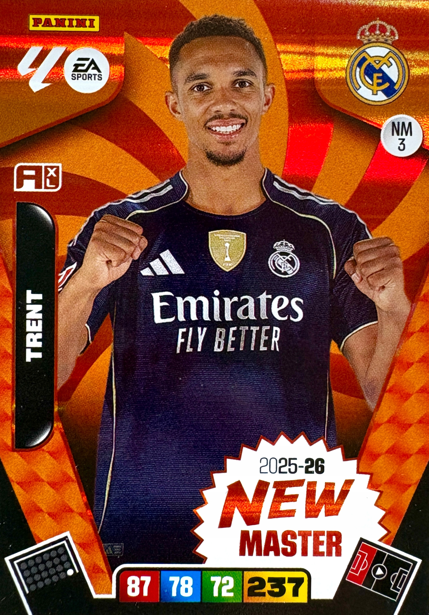 La Liga hiszpańska 2025-26 2026 New Master Nm 3 Trent Alexander-arnold Real