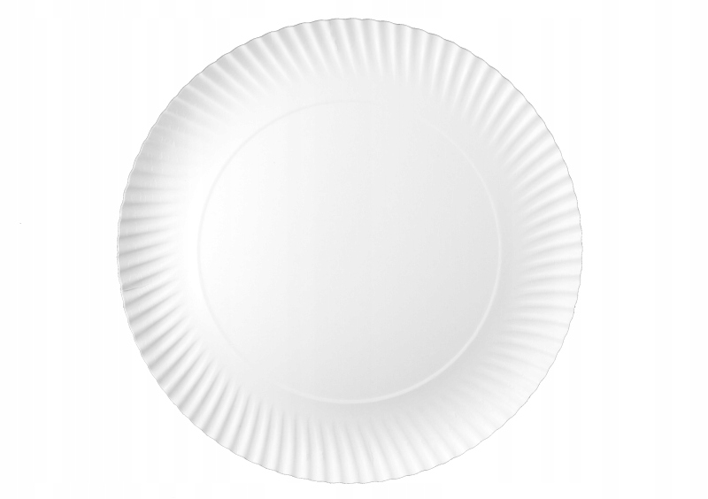 TALERZ PAPIEROWY 26CM 100SZT TALERZYKI PAPIEROWE