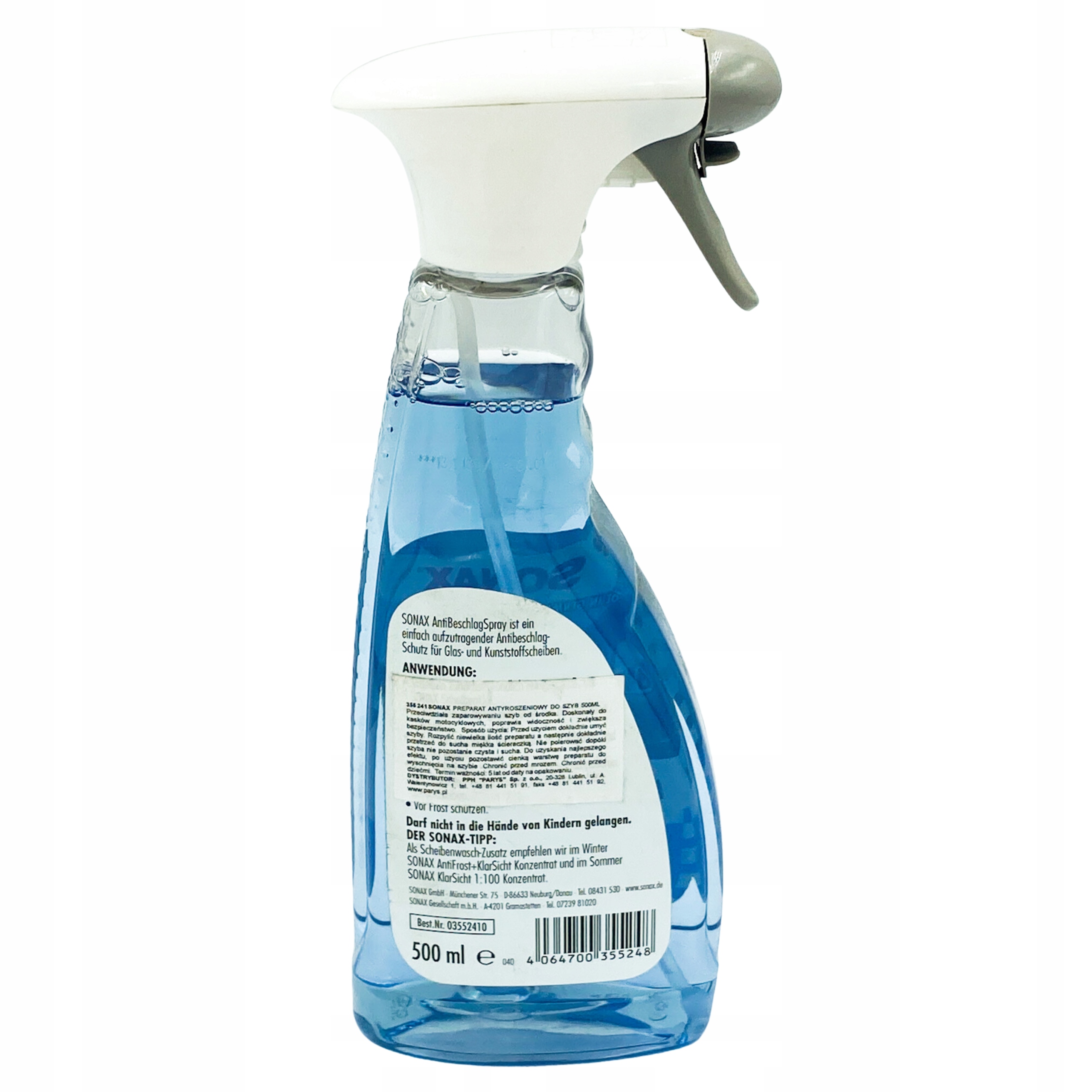 Sonax Anti-Fog Spray, 500 ml - 03552410