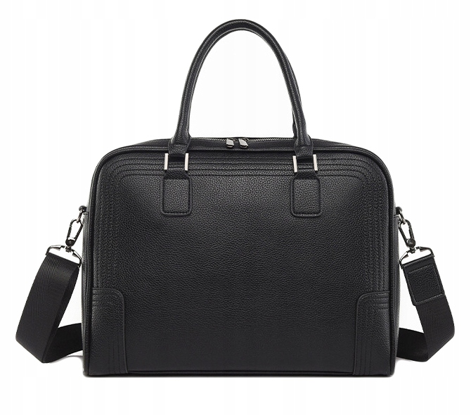 Torba Damska Na Laptopa 15,6 Czarna Na Ramię Do Ręki Pasek Jakość