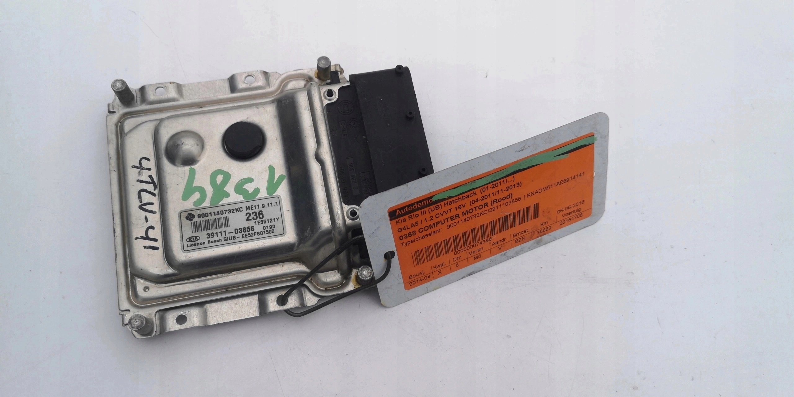 KIA RIO 1.2B 39111-03856 9001140732KC computer ECU