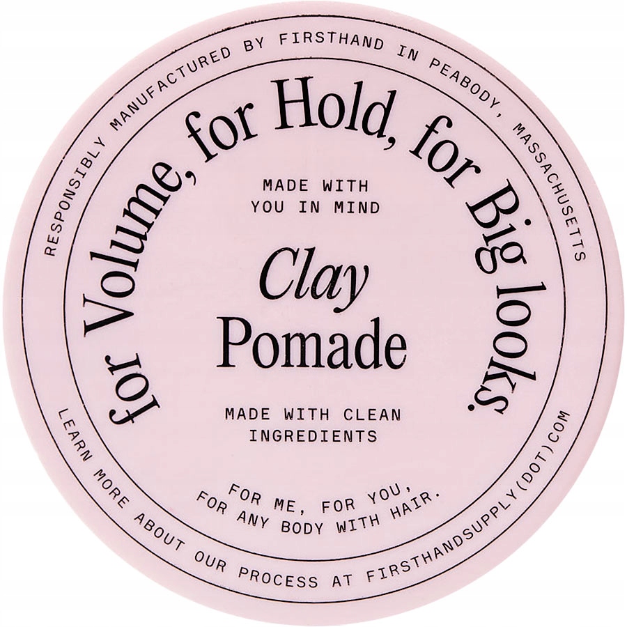 

Firsthand Glinka Pomada do włosów Clay Pomade 88ml