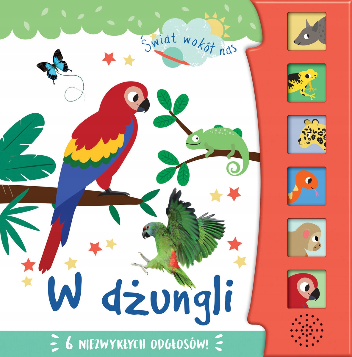 W DŻUNGLI ŚWIAT WOKÓŁ NAS KSIĄŻECZKA DŹWIĘKOWA TW