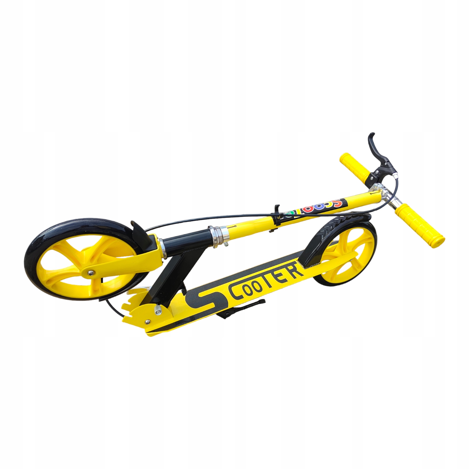 HULAJNOGA DUŻE KOŁA 20cm dla DZIECKA DOROSŁEGO SKŁADANA RĘCZNU HAMULEC Rodzaj dwukołowa