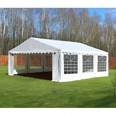 Namiot imprezowy 5x8m Pvc Standard Ognioodporny Biały