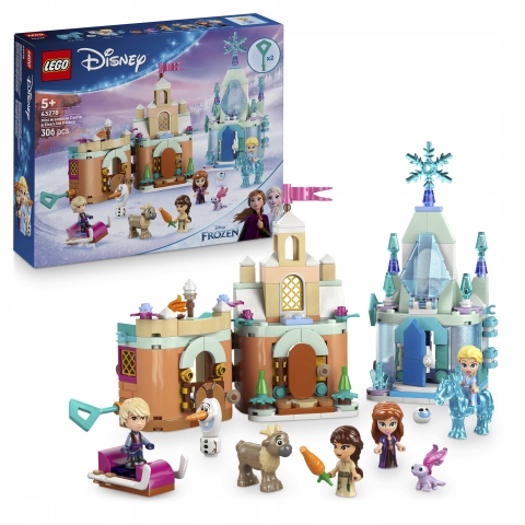 Lego Disney Ledové Království Miniaturní Zámek Arendelle Ledový Palác Elzy 43278