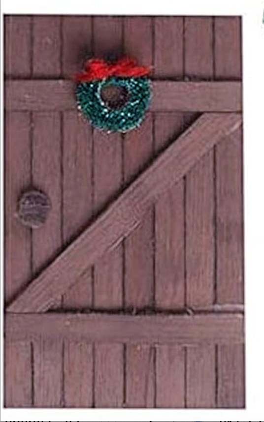 MAGICZNE DRZWI ŚWIĄTECZNA MINI DEKORACJA MIX