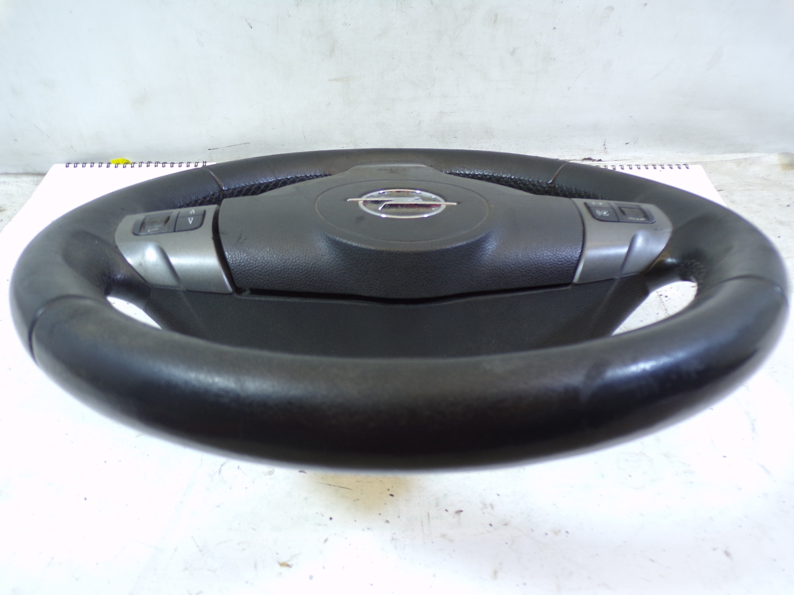 lenkrad Z Airbag OPEL ASTRA H Leder MULTIFUNKCJA