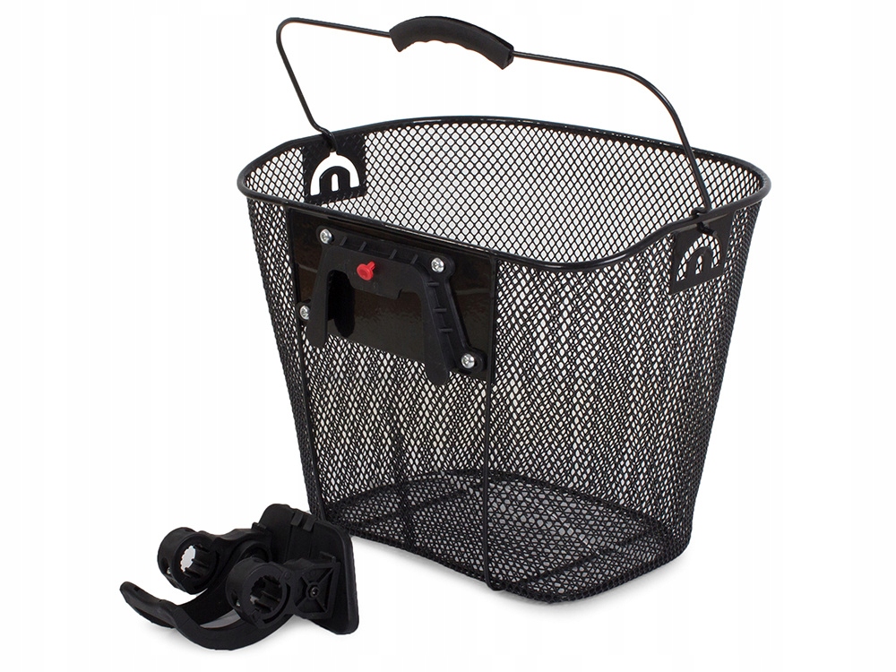 KOSZ NA ROWER METALOWY KOSZYK ROWEROWY DUŻY Obciążenie maksymalne 6 kg