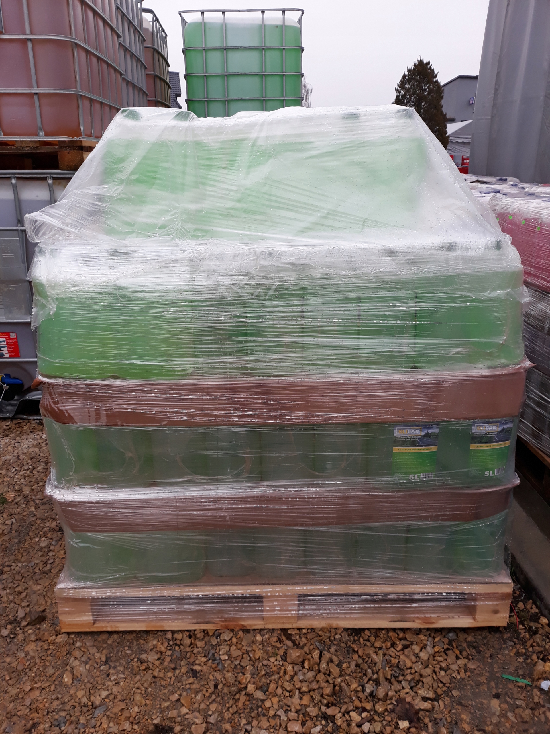 Летняя жидкость для омывателя аромата GLICAR 108X5L